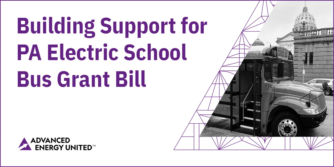 Building Support for PA Electric School Bus Grant Bill-1