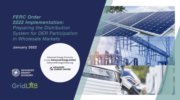 FERC Order No. 2222 Implementation: Preparing the Distribution System for DER Participation in Wholesale Markets