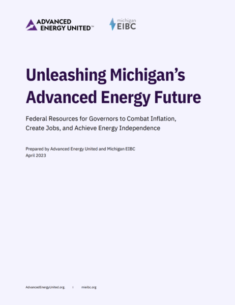 Unleashing Michigan's Advanced Energy Future