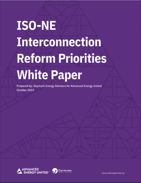 Interconnection Reforms for New England’s Grid