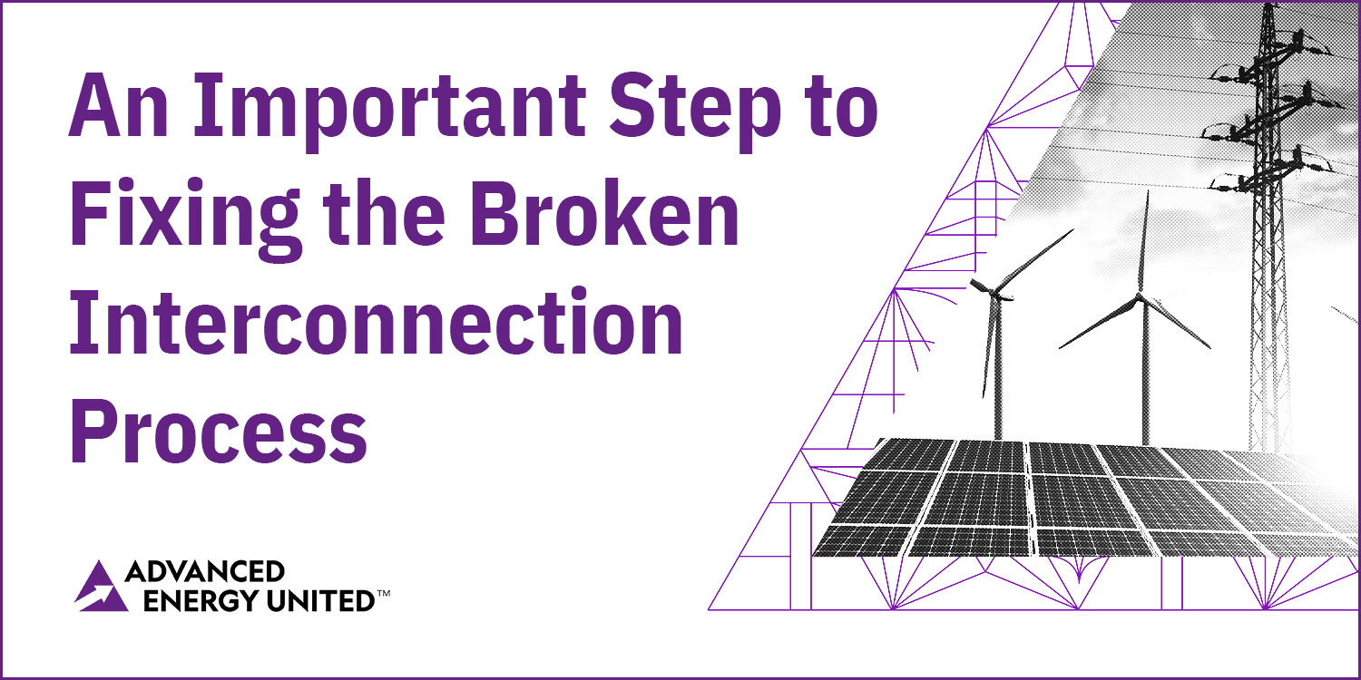 An Important Step Toward Fixing the Broken Interconnection Process