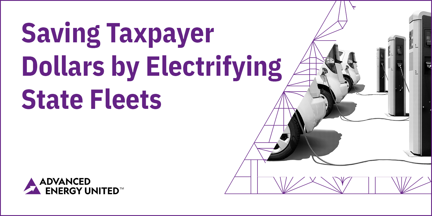 Saving Taxpayer Dollars by Electrifying State Fleets