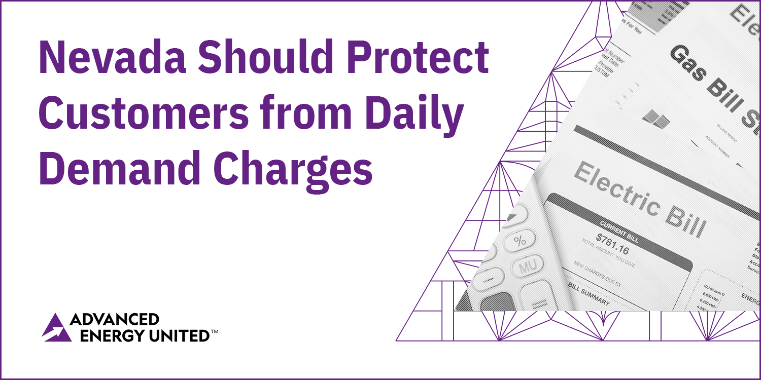 The Dangers of Daily Demand Charges in Nevada