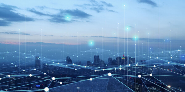 Smart,City,And,Communication,Network,Concept.,5g.,Iot,(internet,Of