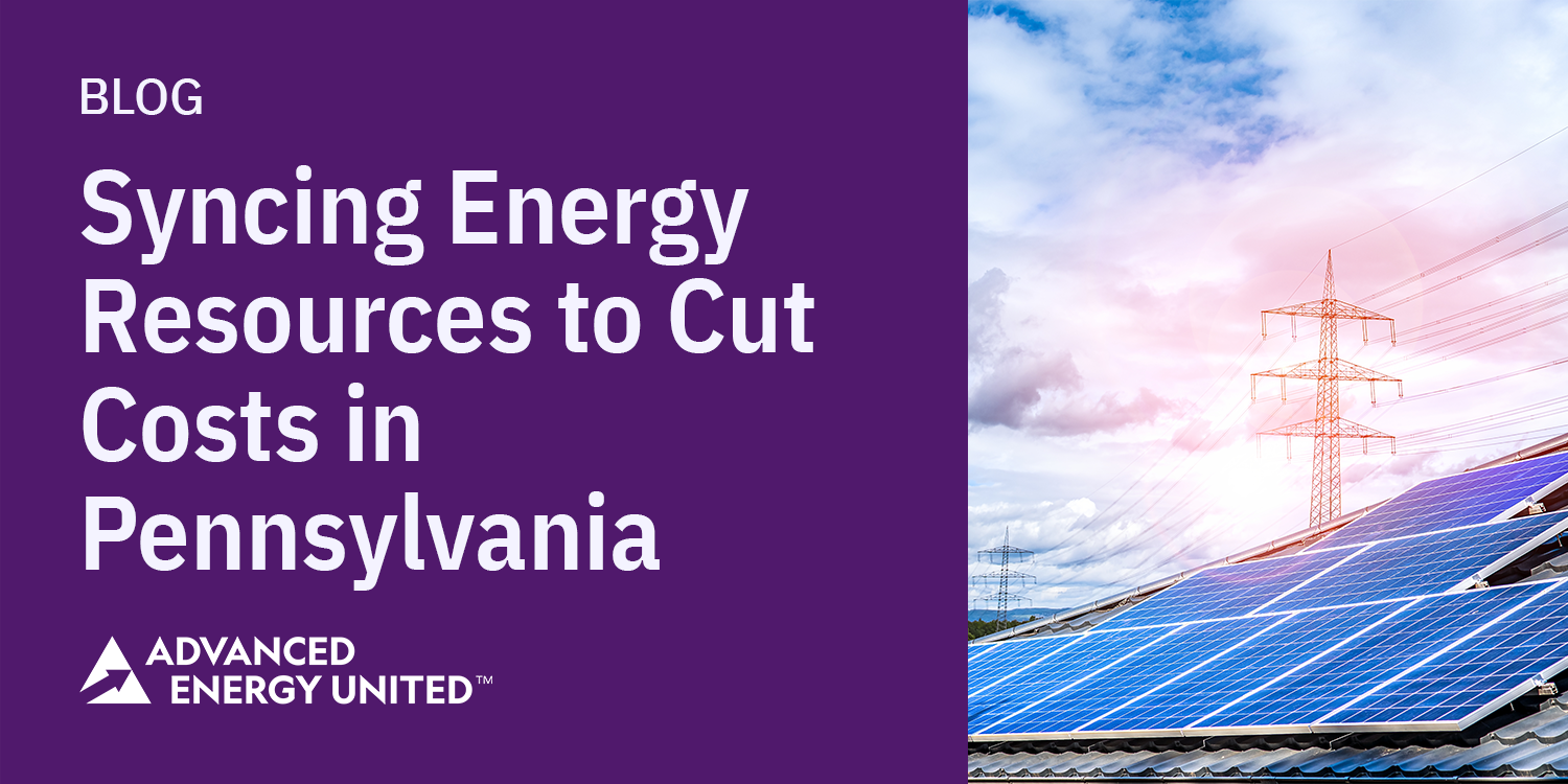 Syncing Energy Resources to Cut Costs in Pennsylvania