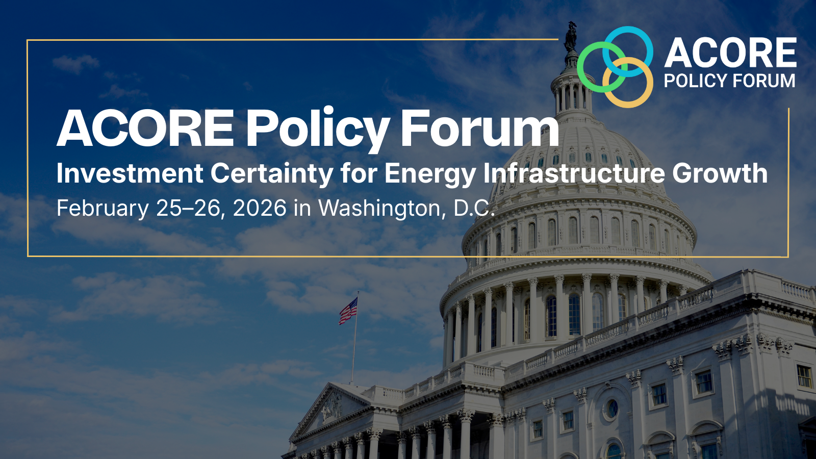 2026 ACORE Policy Forum