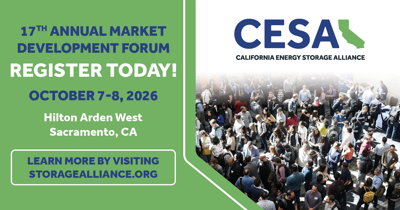 California Energy Storage Alliance Market Development Forum