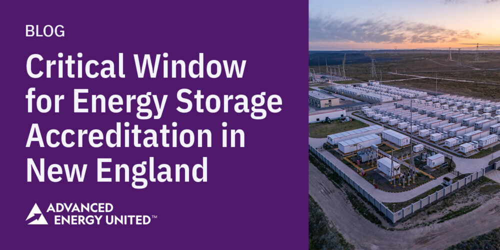 A Critical Window for Energy Storage Accreditation in New England